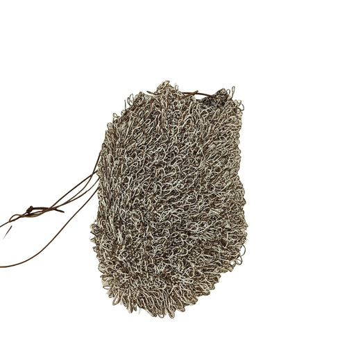 NKNIT 23SS loop knit bag - Brown White レディース 0