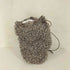 NKNIT 23SS loop knit bag - Brown White レディース 0