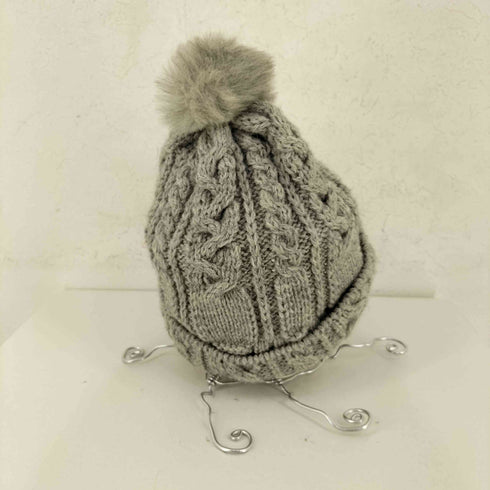 ハイランドトゥーサウザンド HIGHLAND2000 MADE IN ENGLAND ポンポン付きケーブルニット British Wool メンズ