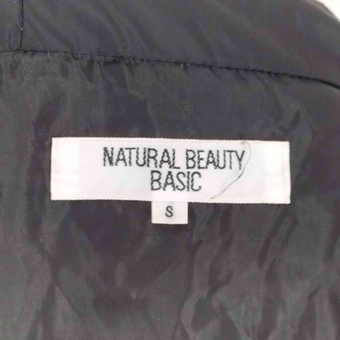ナチュラルビューティーベーシック NATURAL BEAUTY BASIC ジップアップダウンコート レディース JPN:S