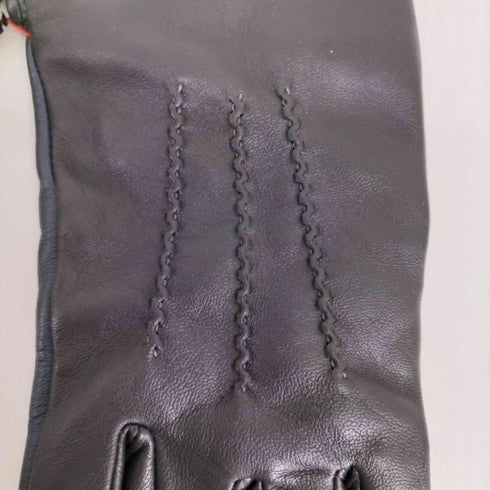 ヴィヴィアンウエストウッドアクセサリー Vivienne Westwood Accessories レザーグローブ ラムレザー 手袋 メンズ 24cm
