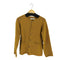 NOR'EASTERLY MADE IN SCOTLAND ウッドボタン メランジウール ノーカラーカーディガン レディース UK:34