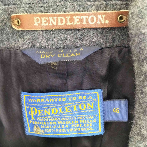 ペンドルトン PENDLETON 80s USA製 ウールチェスターコート メンズ 46