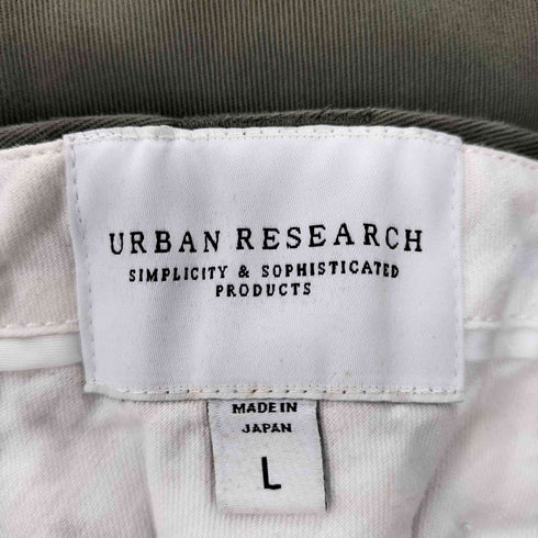 アーバンリサーチ URBAN RESEARCH ワイド ロング チノ トラウザー メンズ JPN:L