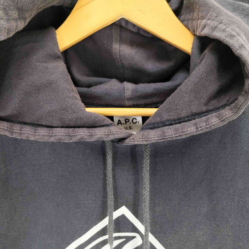 アーペーセー A.P.C. US プリントクルーネックパーカー メンズ JPN:L