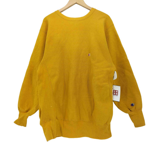 チャンピオン Champion 90s USA製 REVERSE WEAVE 刺繍タグ 目あり クルーネックスウェット メンズ import:XL
