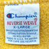 チャンピオン Champion 90s USA製 REVERSE WEAVE 刺繍タグ 目あり クルーネックスウェット メンズ import:XL