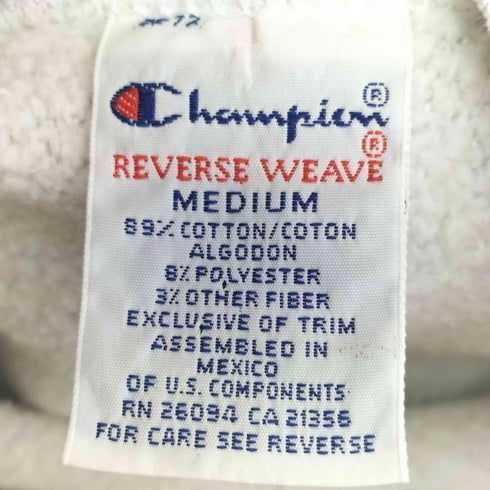 チャンピオン Champion 90s メキシコ製 REVERSE WEAVE ハーバード大学 クルーネックスウェット メンズ import:M