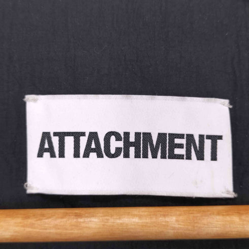 アタッチメント ATTACHMENT ジップアップダウンベスト メンズ