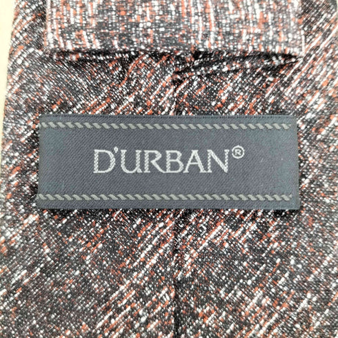 ダーバン DURBAN ツイードデザインシルクネクタイ メンズ