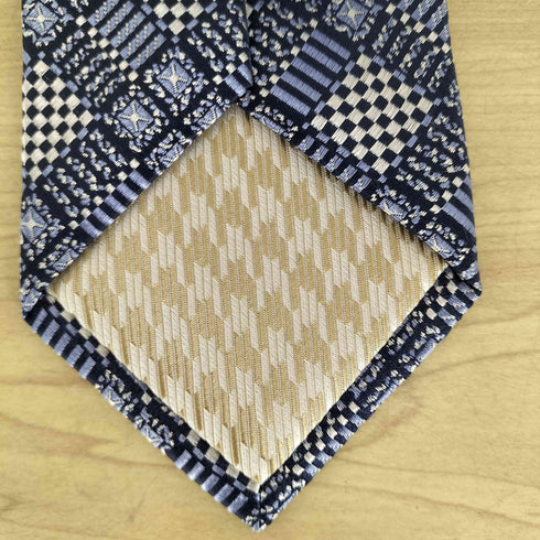 ダーバン DURBAN 総柄シルクネクタイ メンズ