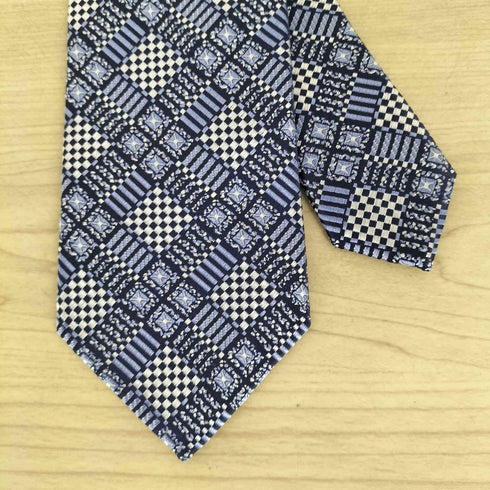 ダーバン DURBAN 総柄シルクネクタイ メンズ