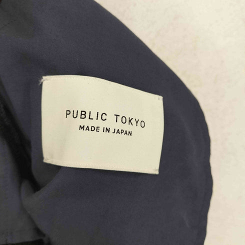 パブリックトウキョウ PUBLIC TOKYO ダークジャガードストレートパンツ メンズ