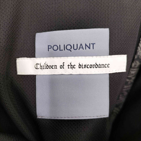 チルドレンオブザディスコーダンス Children of the discordance POLIQUANT PVC コーティング バンダナ キルティング パンツ メンズ