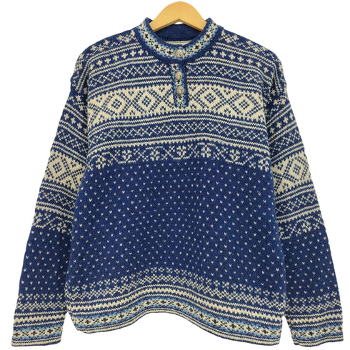 エルエルビーン L.L.Bean 80s USA製 ノルディックセーター チロリアンニット メンズ import:M