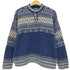 エルエルビーン L.L.Bean 80s USA製 ノルディックセーター チロリアンニット メンズ import:M
