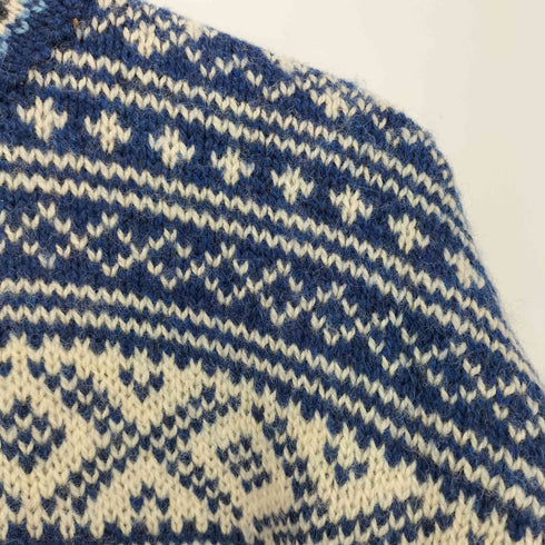 エルエルビーン L.L.Bean 80s USA製 ノルディックセーター チロリアンニット メンズ import:M