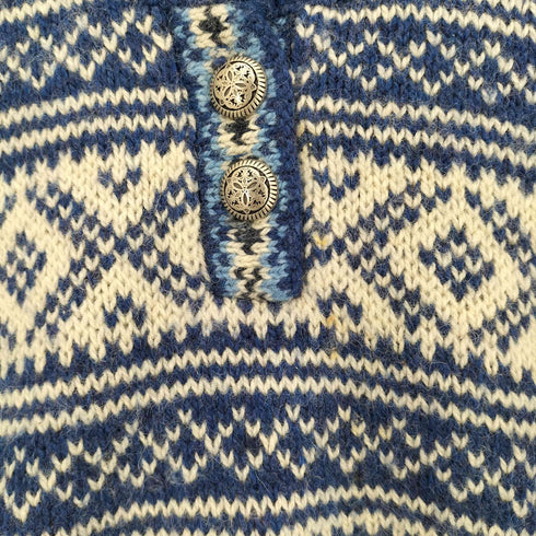 エルエルビーン L.L.Bean 80s USA製 ノルディックセーター チロリアンニット メンズ import:M