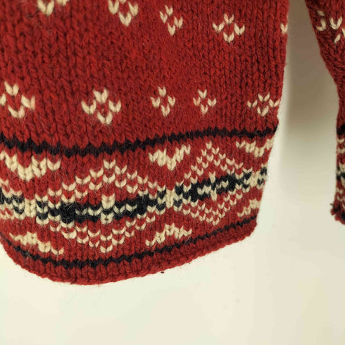 エルエルビーン L.L.Bean 90s USA製 ノルディックセーター チロリアンニット レディース import:S