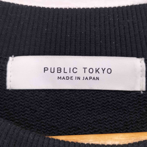 パブリックトウキョウ PUBLIC TOKYO ANONYMOUSEプリントスウェットby Shinichiro Inui メンズ