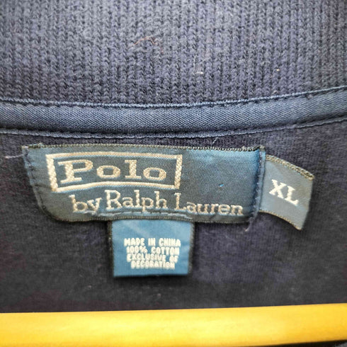 ポロバイラルフローレン Polo by RALPH LAUREN ポニー刺繍 ハーフジップ L/S スウェット メンズ JPN:XL
