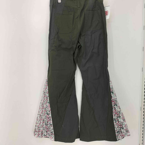 CONP 花柄切替 フレアパンツ メンズ JPN:M