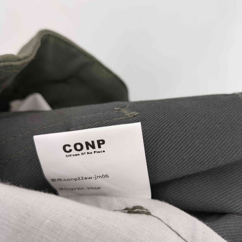 CONP 花柄切替 フレアパンツ メンズ JPN:M