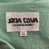シナコバ SINA COVA ワッペンロゴ ギンガムチェックシャツ メンズ LL