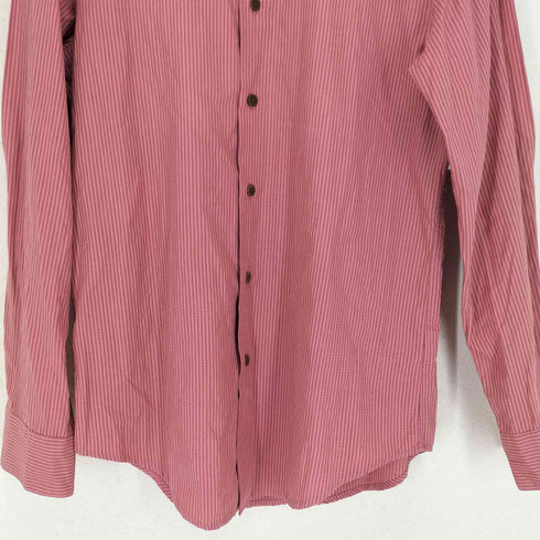シーケーカルバンクライン ck Calvin Klein ロングスリーブストライプシャツ メンズ M