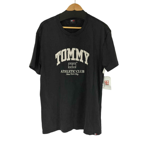 トミージーンズ tommy jeans 刺繍 クルーネックTシャツ メンズ JPN:M