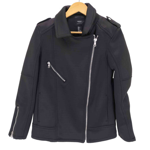 フォーエバー21 FOREVER 21 ボンディングライダースジャケット レディース JPN:S