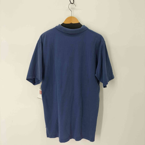 エディーバウアー Eddie Bauer 80-90S S/S コットンポロシャツ メンズ import:L