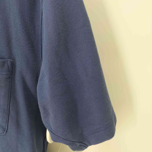 エディーバウアー Eddie Bauer 80-90S S/S コットンポロシャツ メンズ import:L