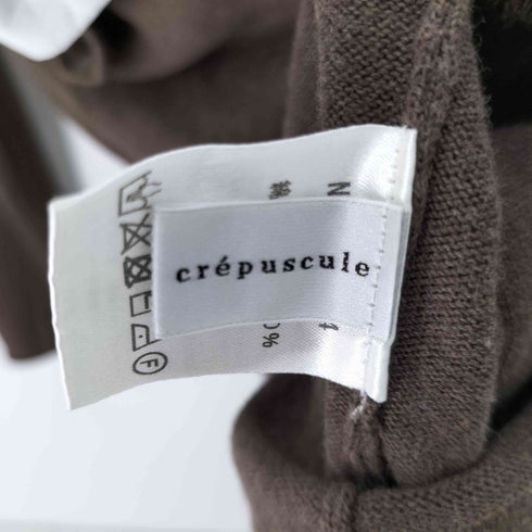 クレプスキュール crepuscule L/S コットンカーディガン メンズ JPN:2