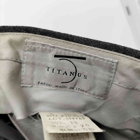 TITANUS 2タックウールスラックス メンズ 79