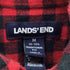 ランズエンド LANDS END チェックネルシャツ メンズ import:M