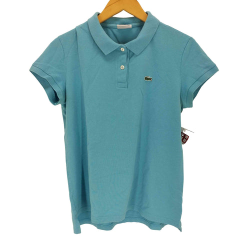 ラコステ LACOSTE ワンポイント刺繍ポロシャツ レディース 44