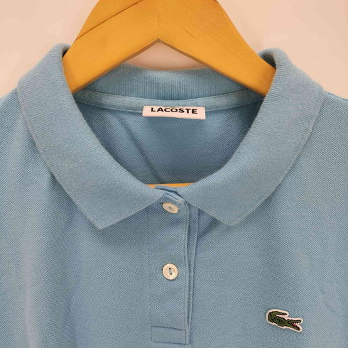 ラコステ LACOSTE ワンポイント刺繍ポロシャツ レディース 44