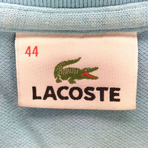 ラコステ LACOSTE ワンポイント刺繍ポロシャツ レディース 44