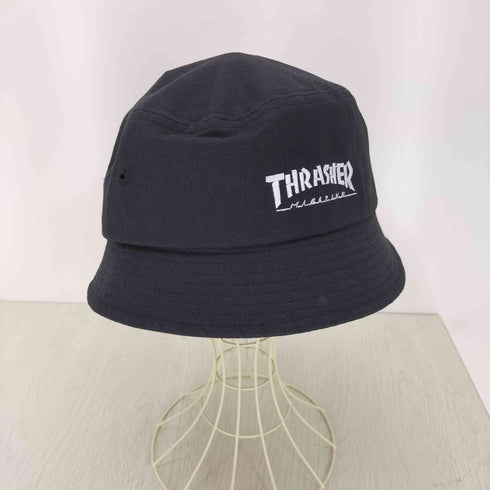スラッシャー THRASHER ロゴ刺繍バケットハット メンズ 58cm