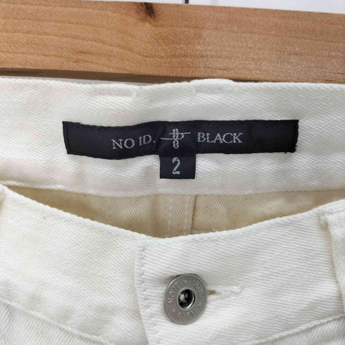 ノーアイディー NO ID. ストレッチデニムクラッシュライダーススキニーパンツ メンズ JPN:2