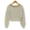 リエンダ rienda オフショルスウェットTOP レディース FREE