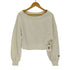 リエンダ rienda オフショルスウェットTOP レディース FREE