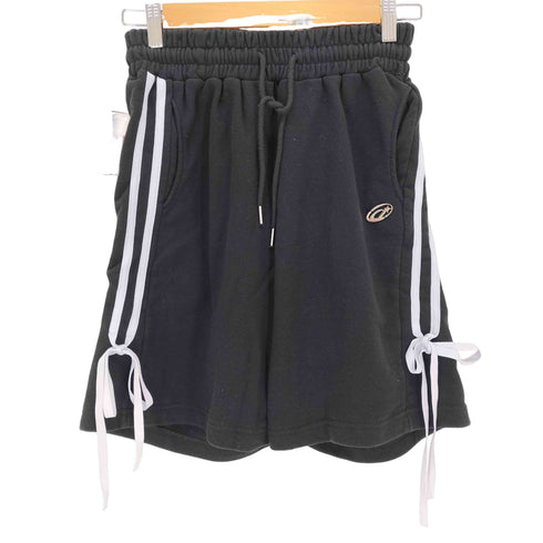 ACLENT Double line ribbon sweat half pants レディース FREE