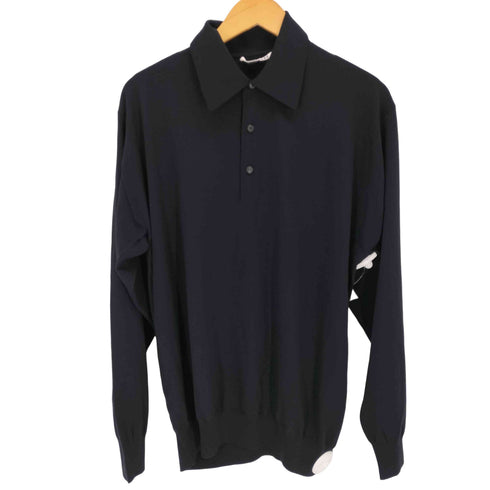 オーラリー AURALEE SMOOTH SOFT SWEAT POLO メンズ 4