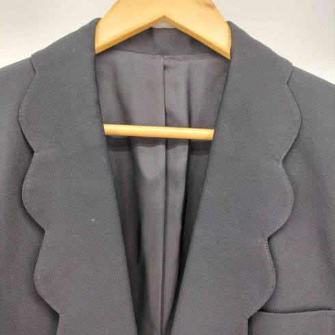 ハナエモリ HANAE MORI ウール 3B テーラード ジャケット レディース import:M
