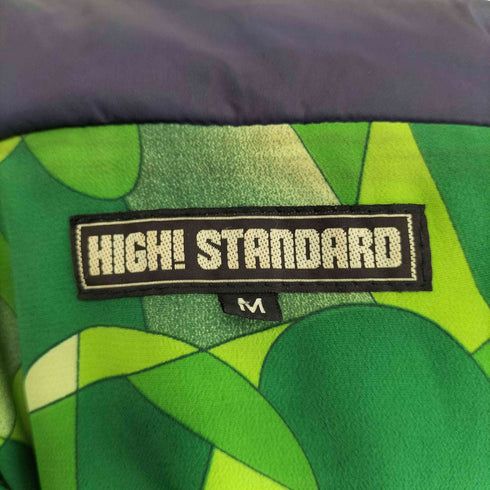 ハイスタンダード HIGH STANDARD ナイロンライダースジャケット メンズ M