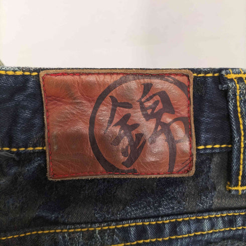 オリエンタルブランドニシキ ORIENTAL BRAND 錦 和柄刺繍 デニムパンツ メンズ 30