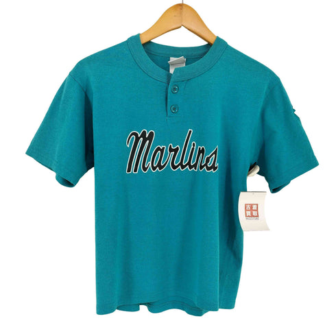オーガスタスポーツウェア AUGUSTA SPORTSWEAR USA製 ヘンリーネック ベースボールシャツ メンズ YOUTH M