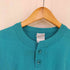 オーガスタスポーツウェア AUGUSTA SPORTSWEAR USA製 ヘンリーネック ベースボールシャツ メンズ YOUTH M